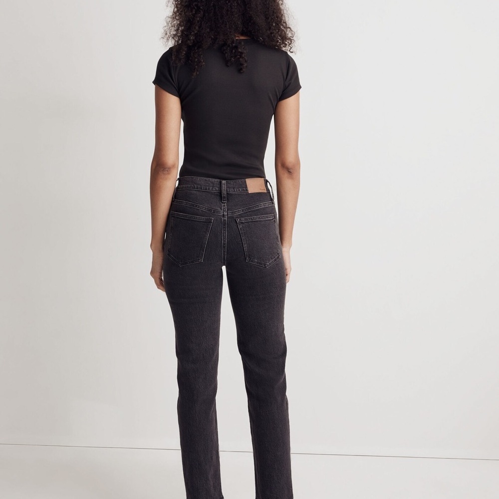Madewell, The Mid-Rise Perfect Vintage Straight Jean in Rosella Wash - Picture 10 of 12